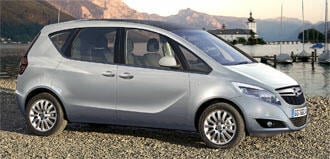 Avslöjad: Jodå, Opel Meriva får portal-entré