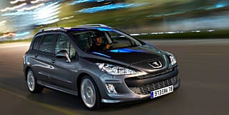 NYA: Peugeot 308 SW och GT THP 175