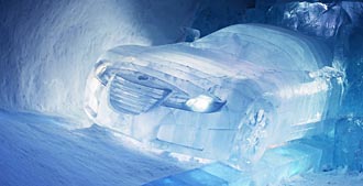 Saab Aero X on the rocks