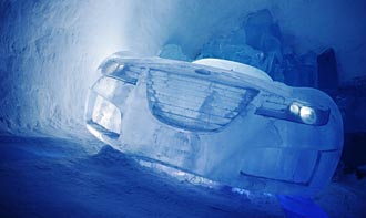 Saab Aero X on the rocks