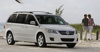 VW Routan: familjebuss på tyska