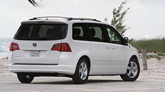VW Routan: familjebuss på tyska