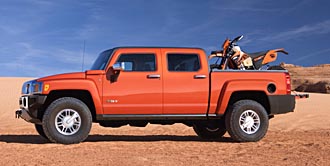 BILDLÄCKA: Hummer H3T pickup