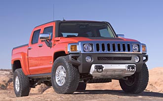 BILDLÄCKA: Hummer H3T pickup