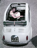 GENÈVE: Fiat 500 som cabriolet