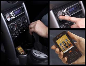 Mp3-musik i bilstereon - trådlöst