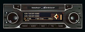 Becker-navigator i Ferrari-design