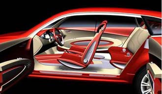 VW visar Q7-baserad showbil i Kina