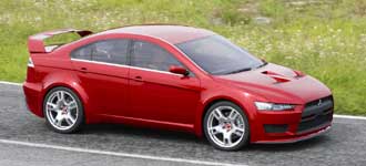 Mitsubishi visar nya Lancer Sportsedan