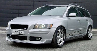 Sam förädlar Volvo V50