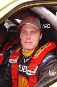 Oscar kör Peking-rallyt