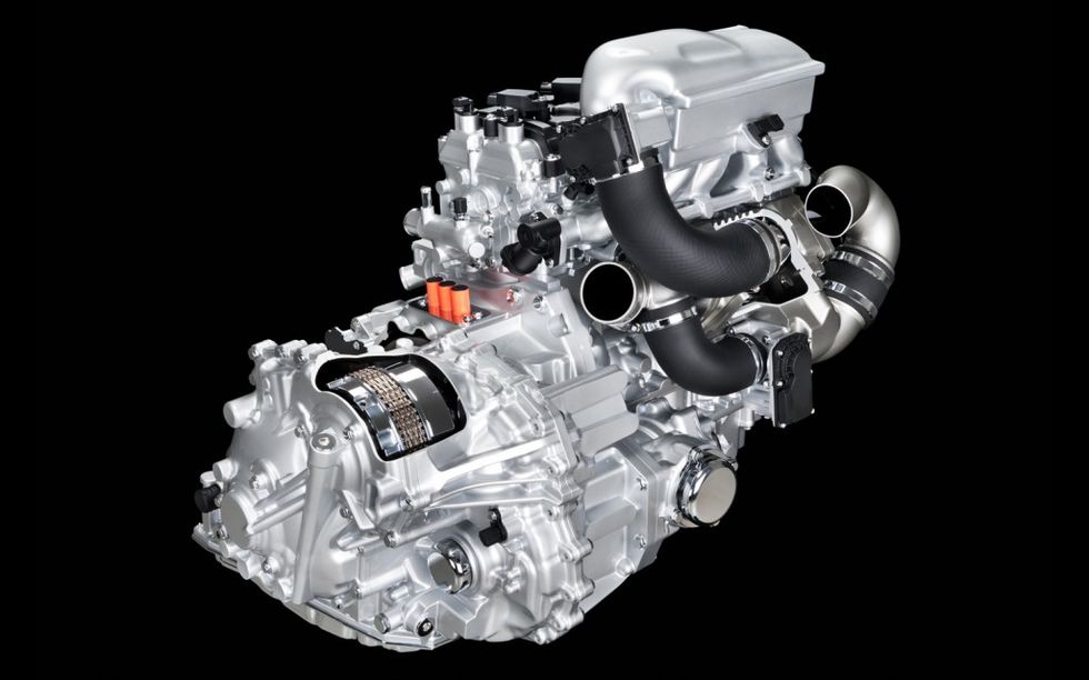 Nissans hybridmotor med kompressor