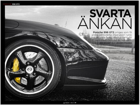 Porsche Story - äntligen som iPad-tidning!