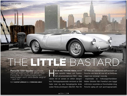 Porsche Story - äntligen som iPad-tidning!