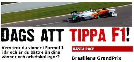 Sista chansen att tippa Vettel