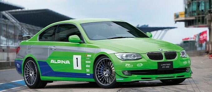 Alpina visar B6 Coupé och B3 GT3