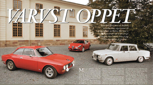 BMW M, Alfa, Volvo PV Sport – och Kenny Bräck!