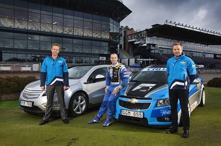 STCC kör flygfältsrace i Östersund