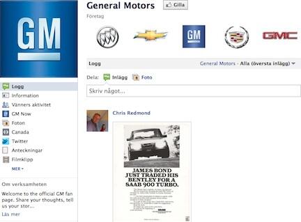 SE HÄR: Saabfansen facebook-bombar GM