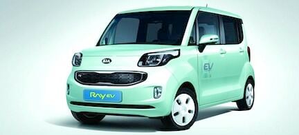 Kia Ray är EV Sydkoreas första elbil