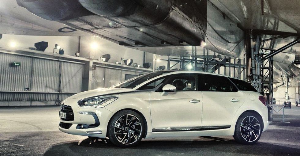 Läckra Concorde-bilder på Citroën DS5