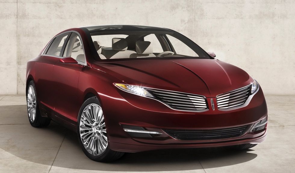Lincoln MKZ Concept gjorde pinsam premiär...