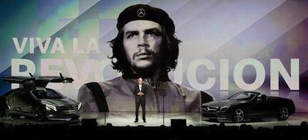 Mercedeschefen skämtade om Che Guevara
