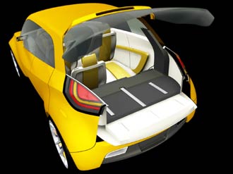 DETROIT: Mittmotorbil med 5 motorer