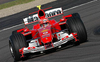 Rossi testar ihop med Schumacher