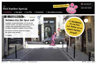 Rosa Pantern tillbaka - och Clouseau kör en Smart