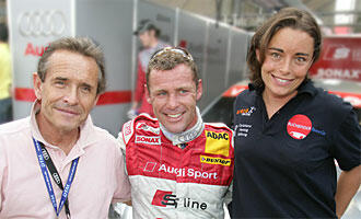 Jacky Ickx dotter kör DTM