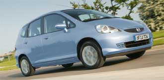 Honda Jazz blir hybrid nästa år