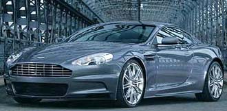 Bonds nya bil - och alla gamla