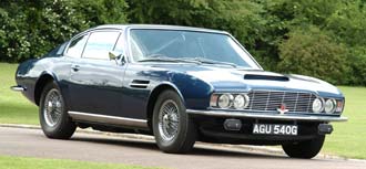 Bonds nya bil - och alla gamla