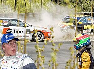 Rudholm rasar efter TV-bilderna