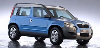 Skoda Yeti kommer 2009
