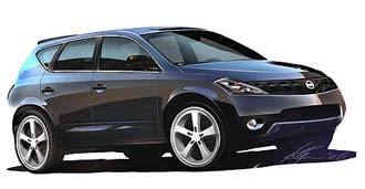 Nissan trimmar Murano till London