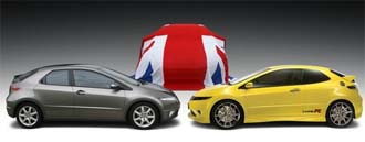 Civic Type R visas i London