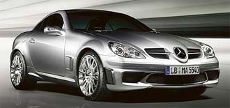 Sportigare SLK AMG - utan plåtcabb