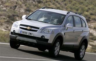 Cheva Captiva byggs i Ryssland i september