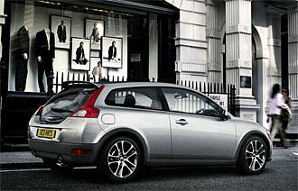 Första officiella bilderna på nya Volvo C30