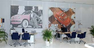Ikea inreder hos Fiat