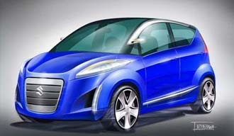 Splash -Suzukis koncept i Paris