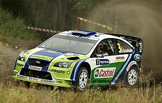 Rally-VM: Grönholm tar täten