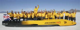 Världens snabbaste diesel: 563 km/h!