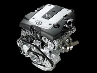 Nissan utvecklar högvarviga V6-motorer