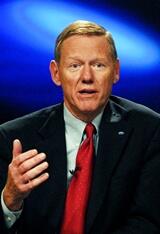 Första dagen på jobbet för Fords nya VD