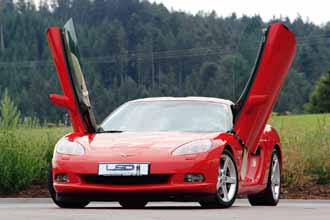 Smarta dörrar till Corvette C6