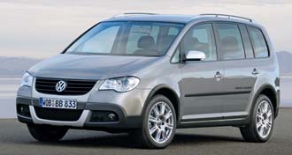 VW-korsning III: Touran som fejk-suv
