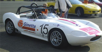 Edward kör Ginetta på Spa!